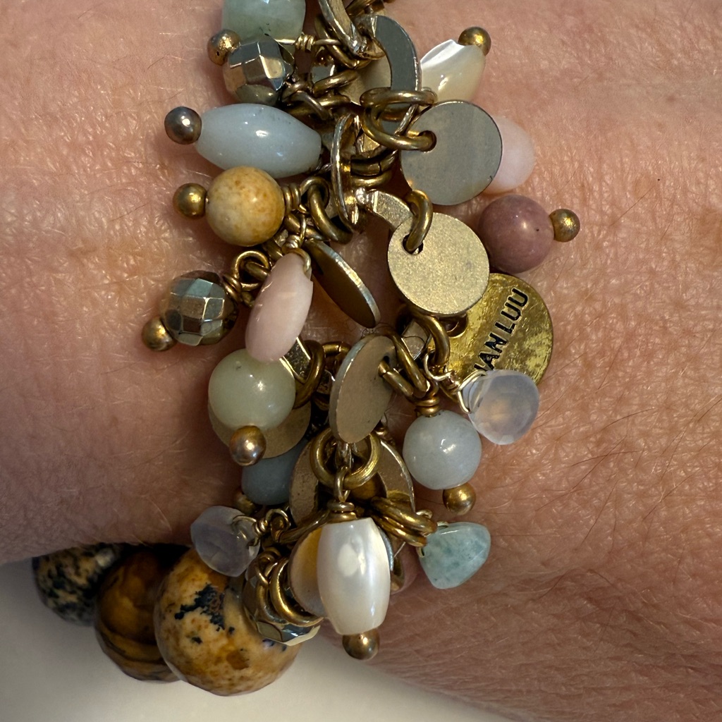 Chan Luu Gold And Pastel Charm Bracelet 38$